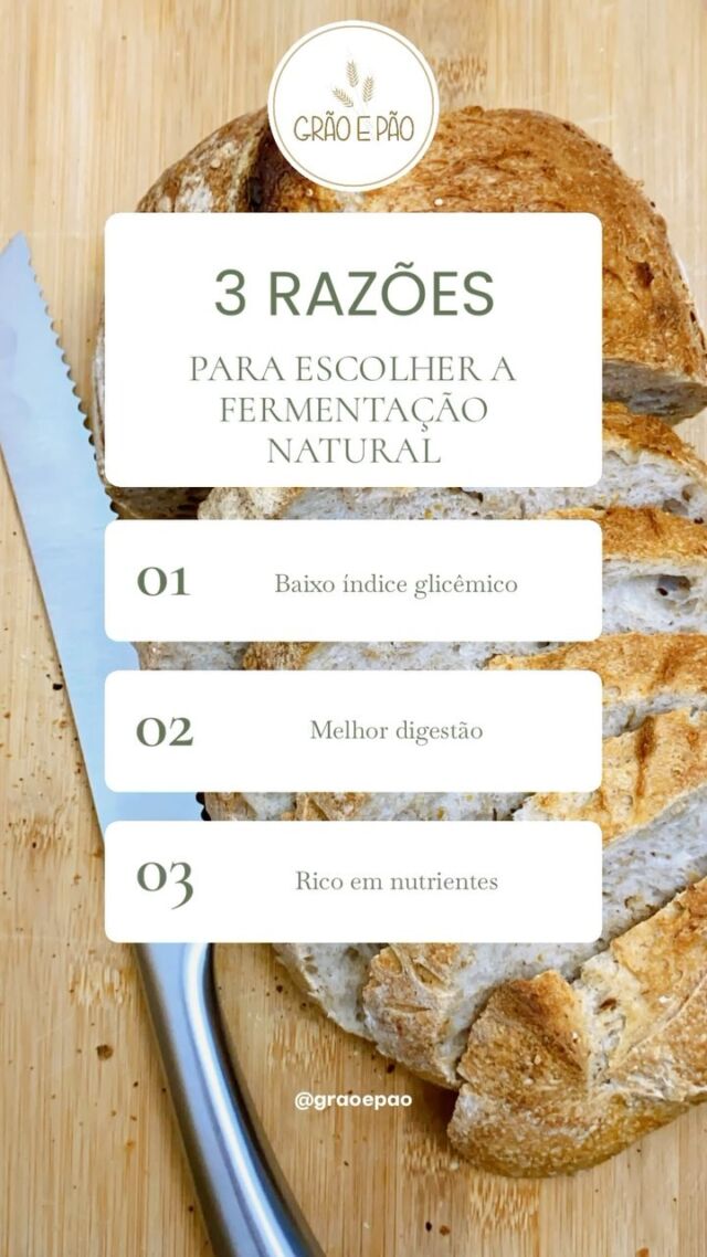 Conheça os produtos de fermentação natural da @graoepao e se delicie com sabor e saúde!
Acesse nossas redes!
#fermentacaonatural #panificacao #levain #paoartesanal