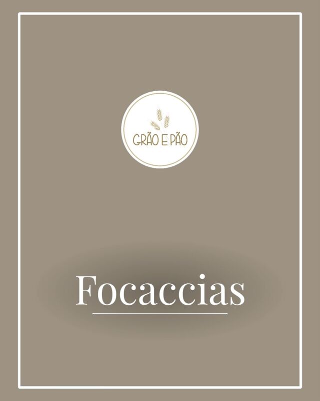 Conheça nossa variedade de Docaccias, de fermentação natural e longa 🌾
#pao #focaccia #bread #fermentacaonatural #levain #sourdough #paesartesanais #graos #alimentacaosaudavel